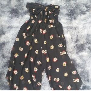 Fire Los Angeles Floral Tube Jumpsuit Womens